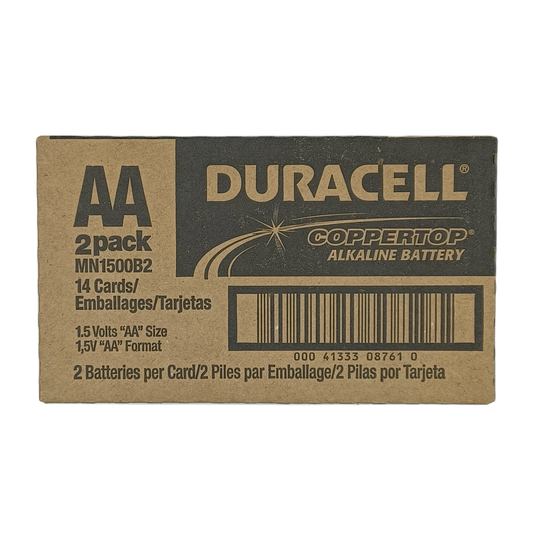 Duracell AA Batteries 2pk/14ct