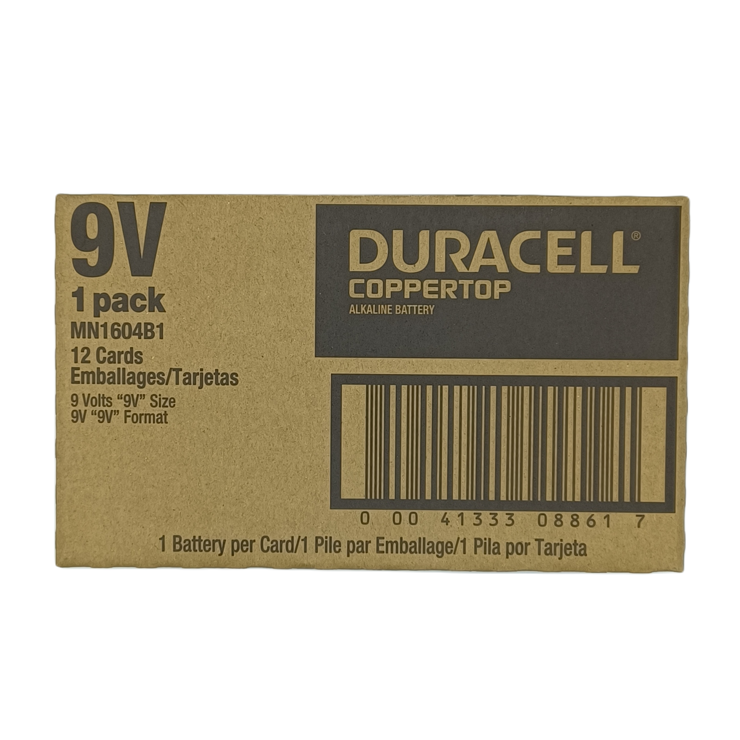 Duracell 9V Batteries 12ct