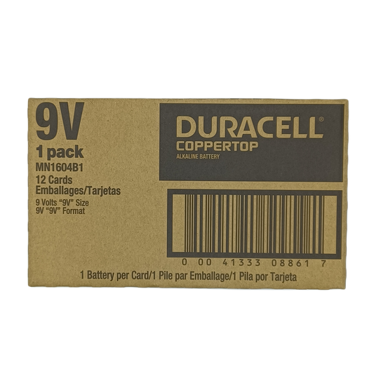 Duracell 9V Batteries 12ct