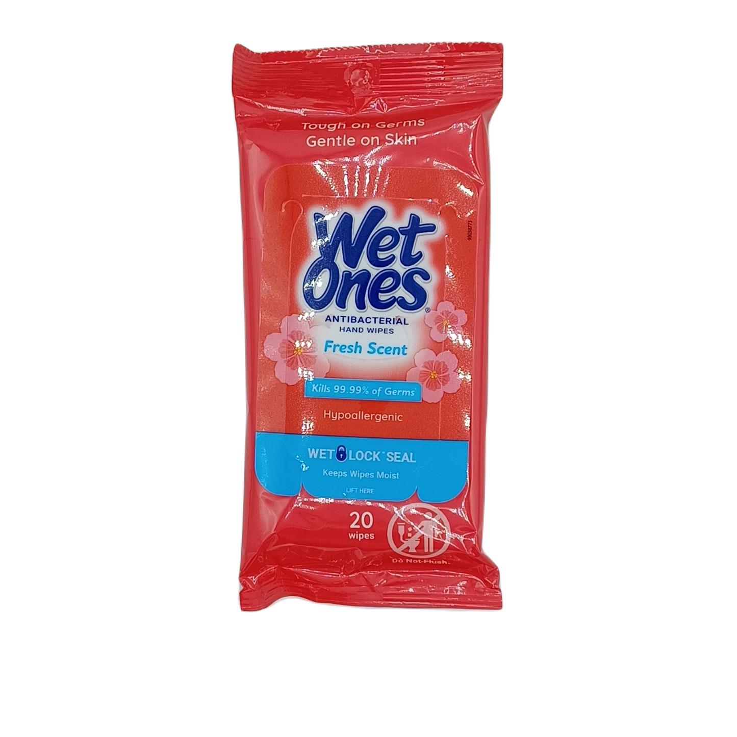 Wet Ones Hand Wipes 20ct Red