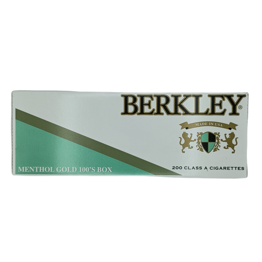 Berkley Menthol Gold 100'S Box 10/20pk