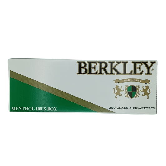 Berkley Menthol 100'S Box 10/20pk