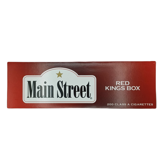 Main Street Red Kings Box 10/20pk