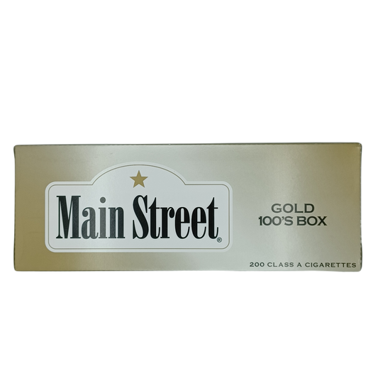 Main Street Gold 100'S Box 10/20pk