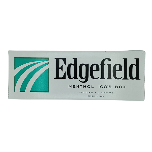 Edgefield Menthol 100'S Box 10/20pk