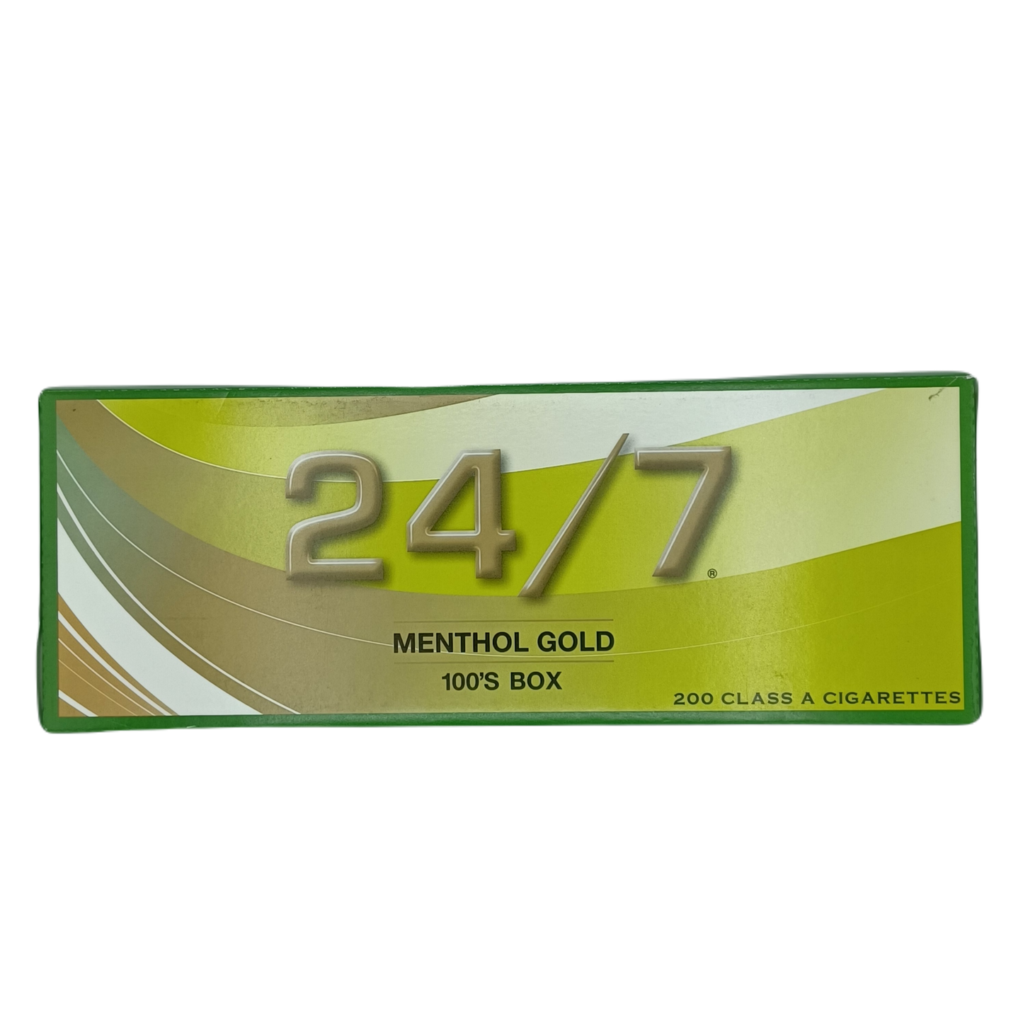 24/7 Menthol Gold 100'S Box 10/20pk