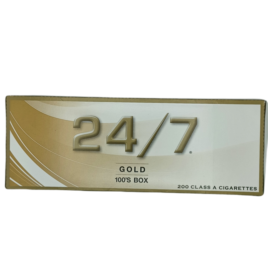 24/7 Gold 100'S Box 10/20pk