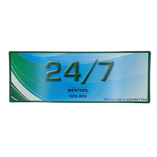 24/7 Menthol 100'S Box 10/20pk