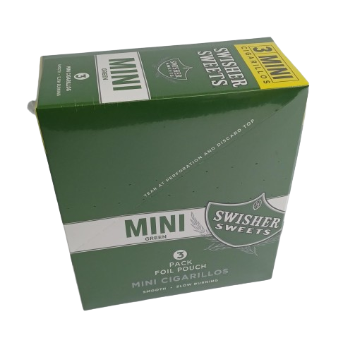 Swisher Sweets 3 Mini Green 15/3pk