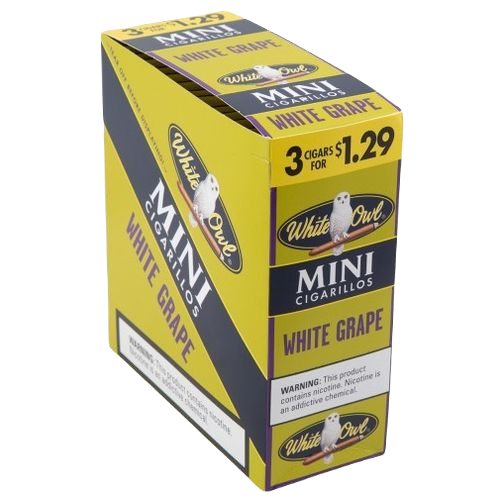 White Owl Mini White Grape 3/1.29 15/3pk