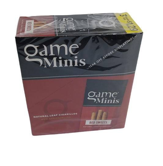 Game Minis Red Sweets 3/$1.29 15/3pk