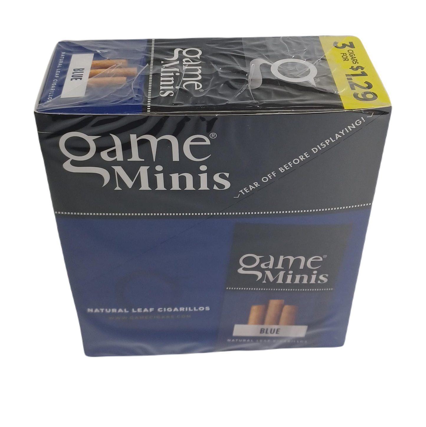 Game Minis Blue 3/$1.29 15/3pk