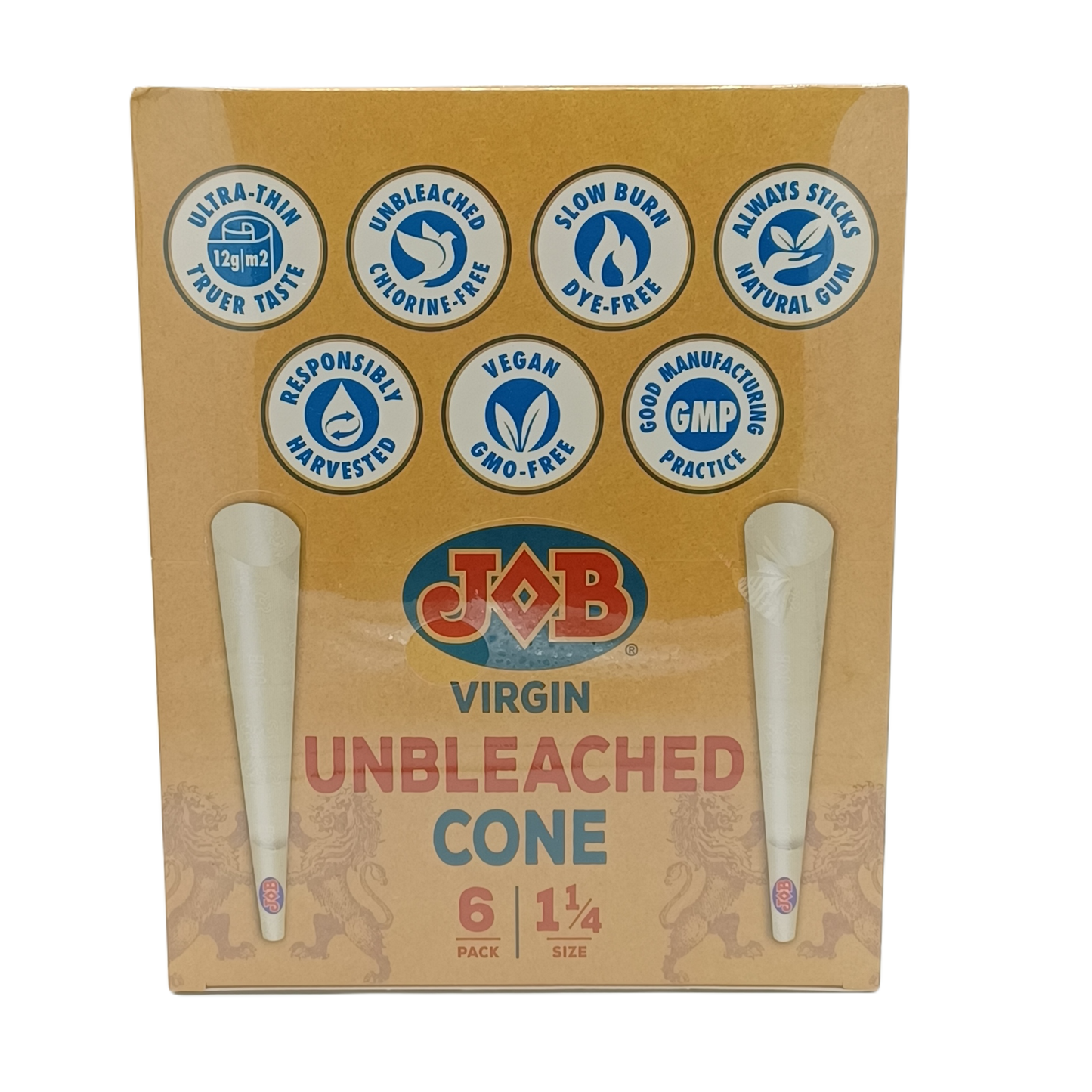 Job Unbleached Cone 1.25 32/6