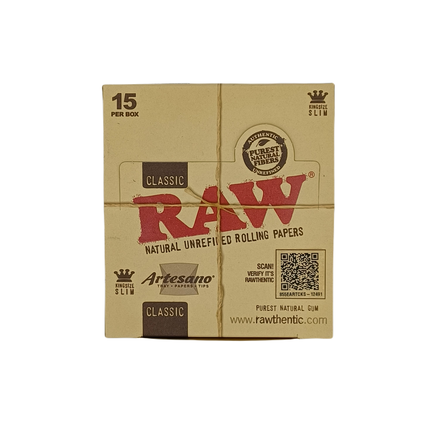 Raw Classic Artesano Slim KS 15ct