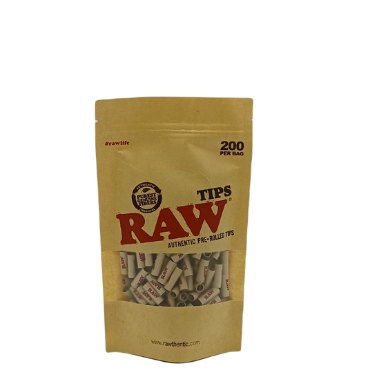 Raw Pre Rolled Tip Bag 200ct