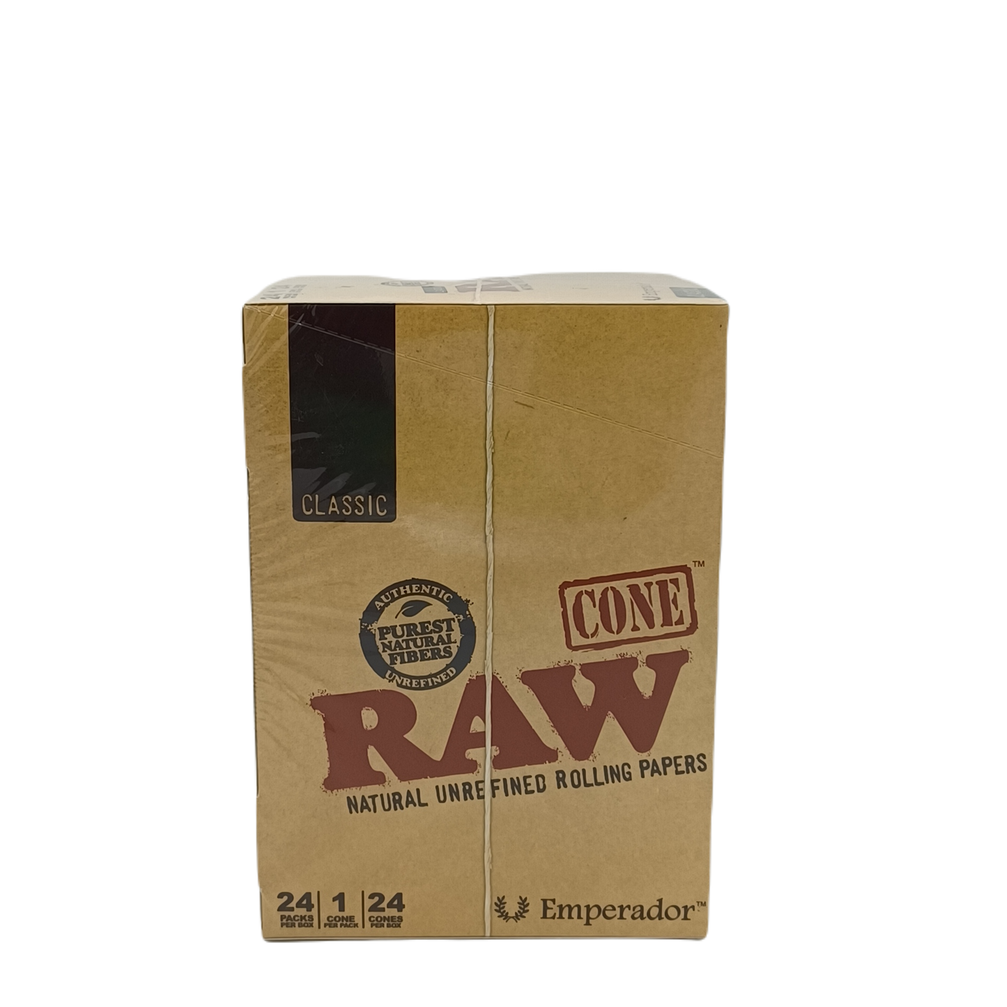 Raw Classic Cone Emperador 24ct