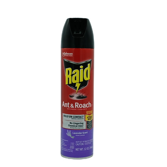 Raid Ant & Roach Lavender Scent 12oz