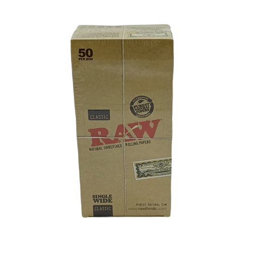 Raw Single Wide Classic 50ct