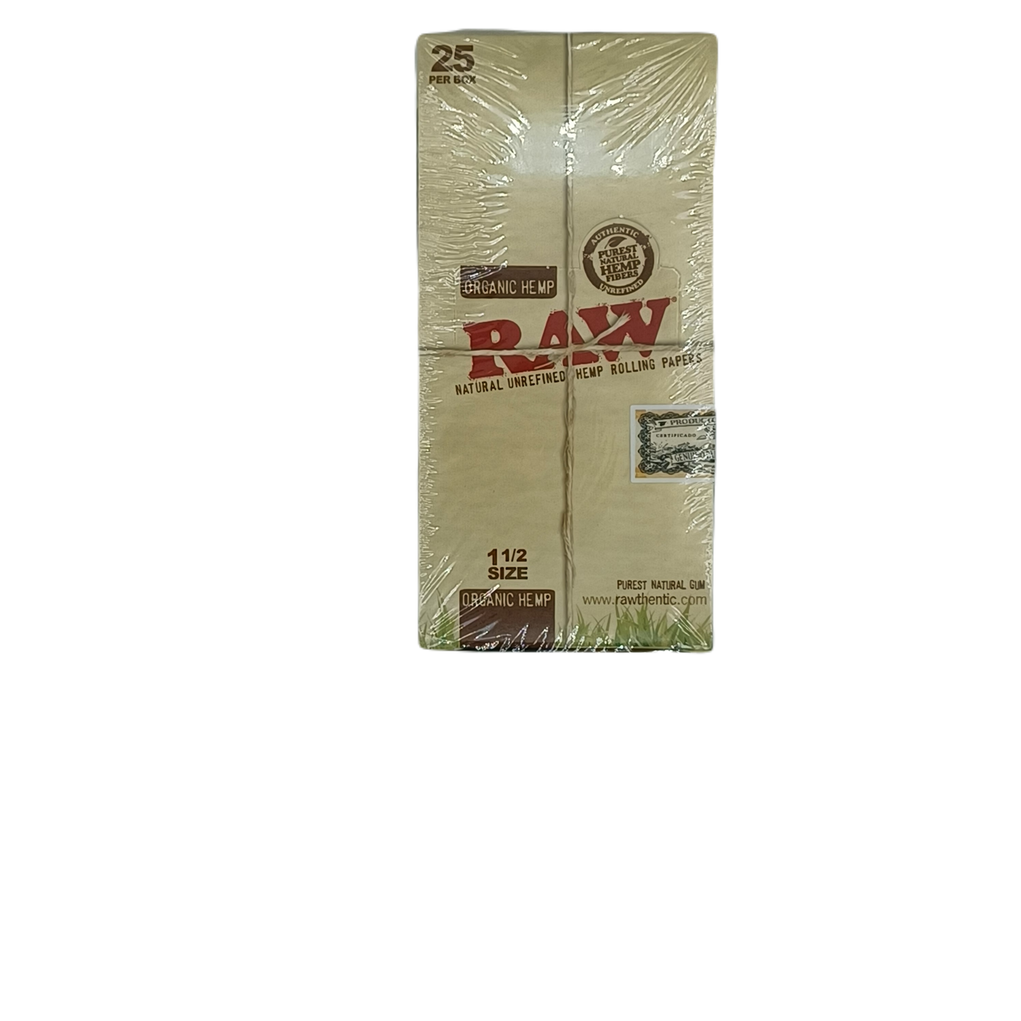 Raw Organic Hemp 1.25 25ct