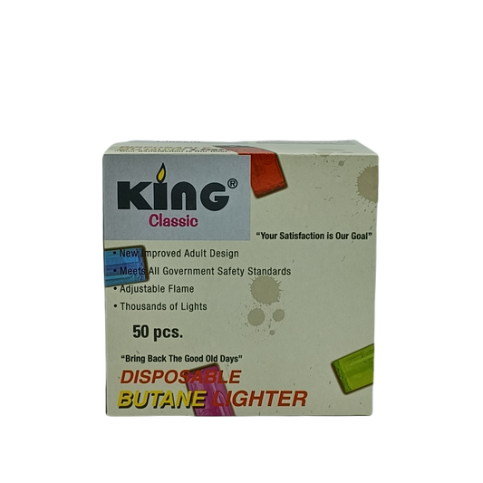 King disposable Lighters 50ct