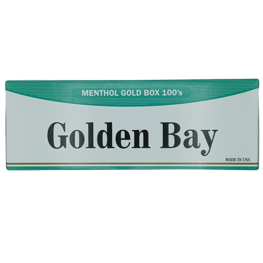 Golden Bay Menthol Gold 100 Box 10/20pk