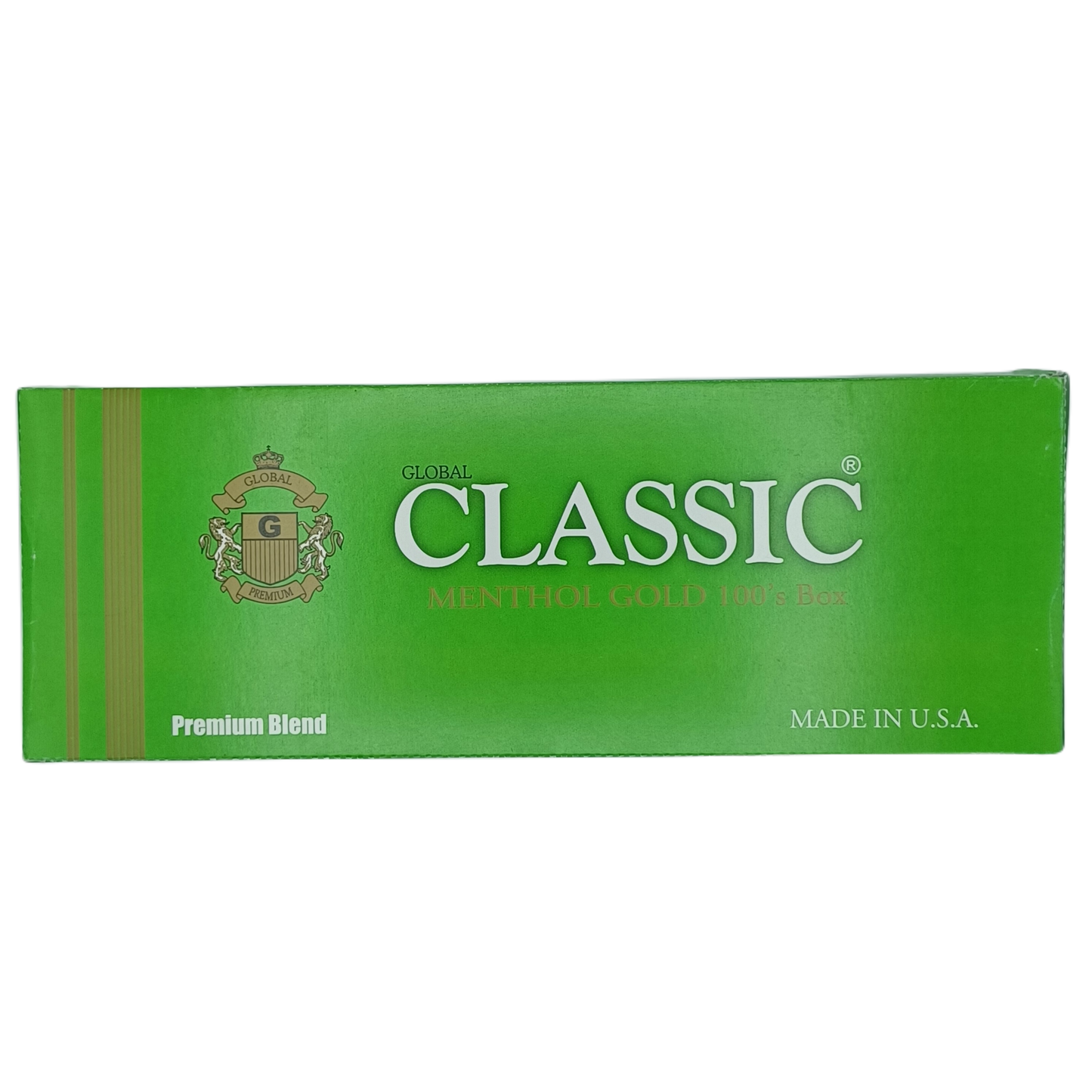 Classic Menthol Gold 100 Box 10/20pk