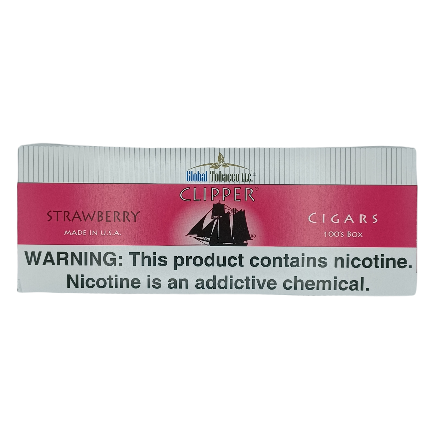 Clipper Cigar Strawberry 100 Box 10/20pk