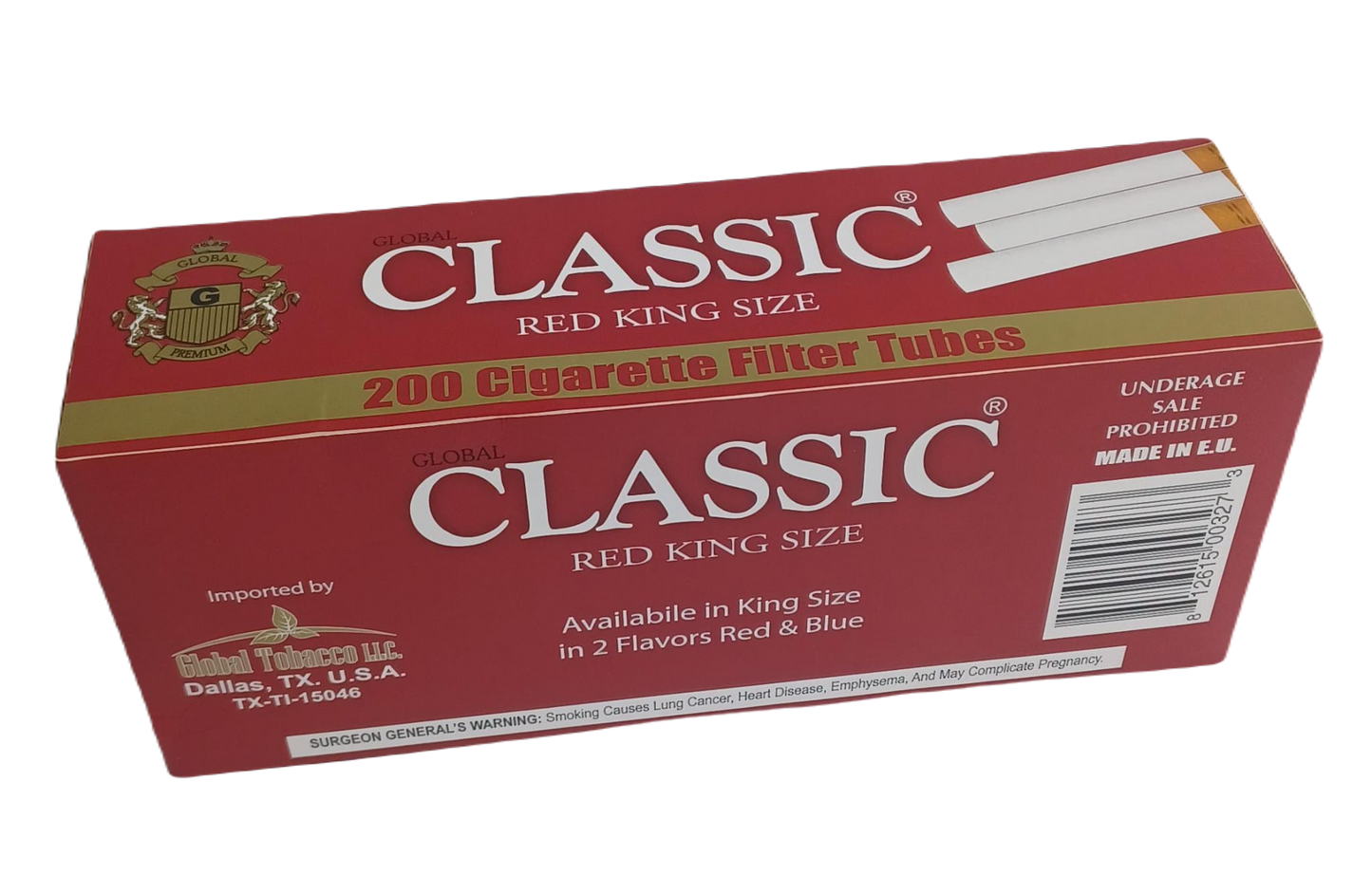 Classic Filtered Tube Red King