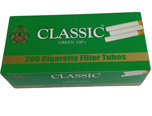 Classic Filtered Tube Green 100