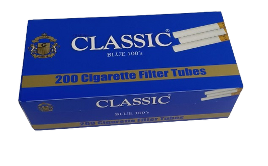 Classic Filtered Tube Blue 100