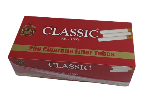 Classic Filtered Tube Red 100