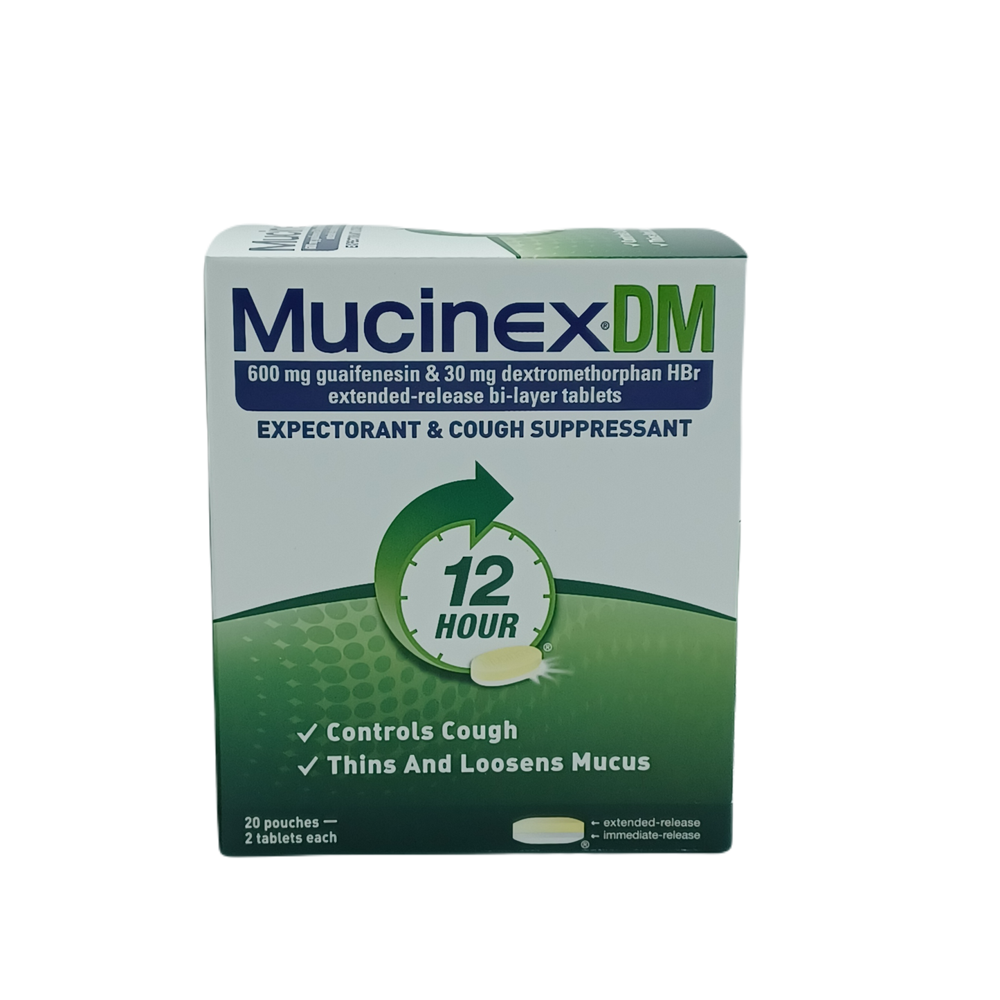 Mucinex DM 20ct Dispenser