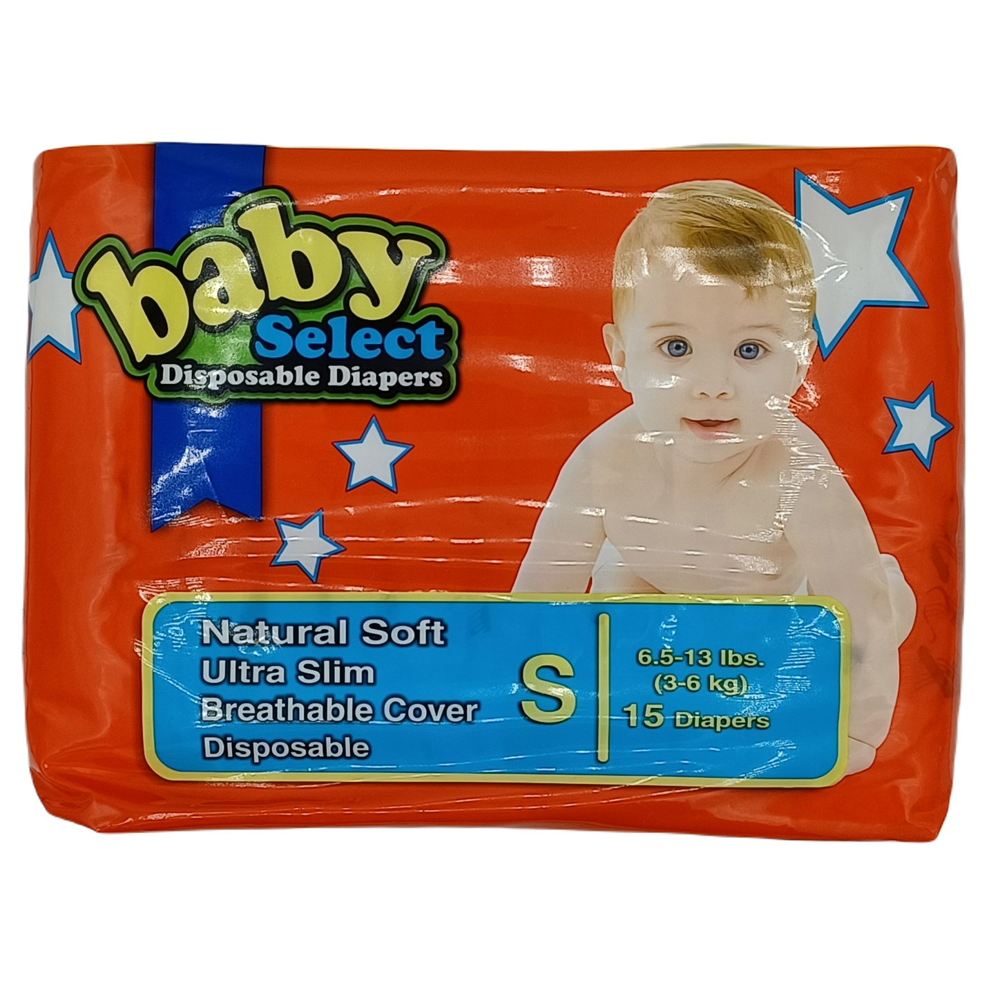 Select Baby Diapers Small 15ct