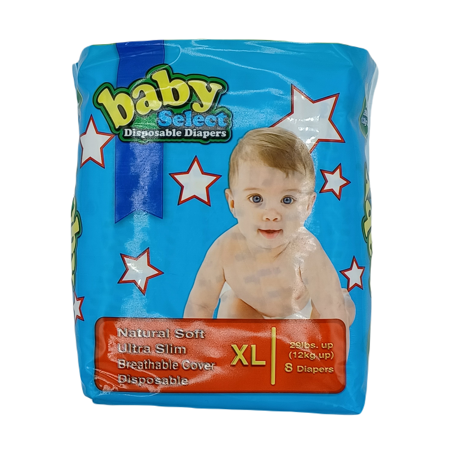 Select Baby Diapers XL 8ct