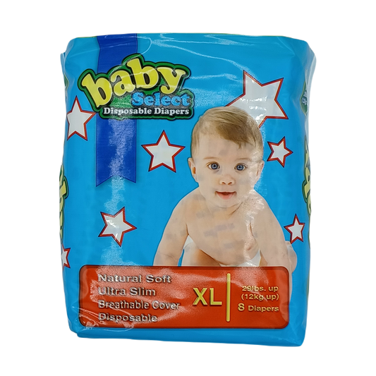 Select Baby Diapers XL 8ct