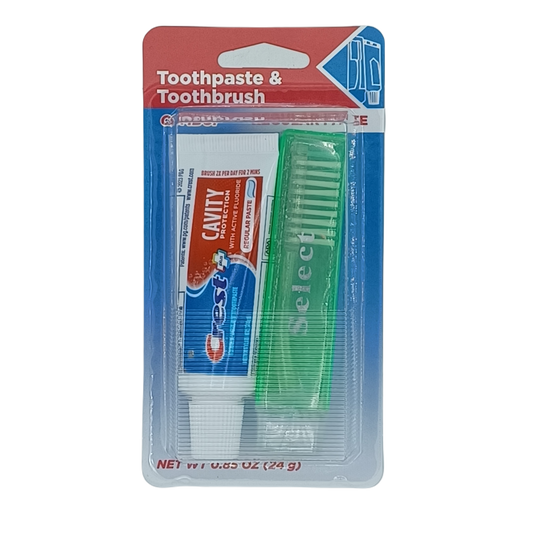 Crest Toothpaste & Brush Combo