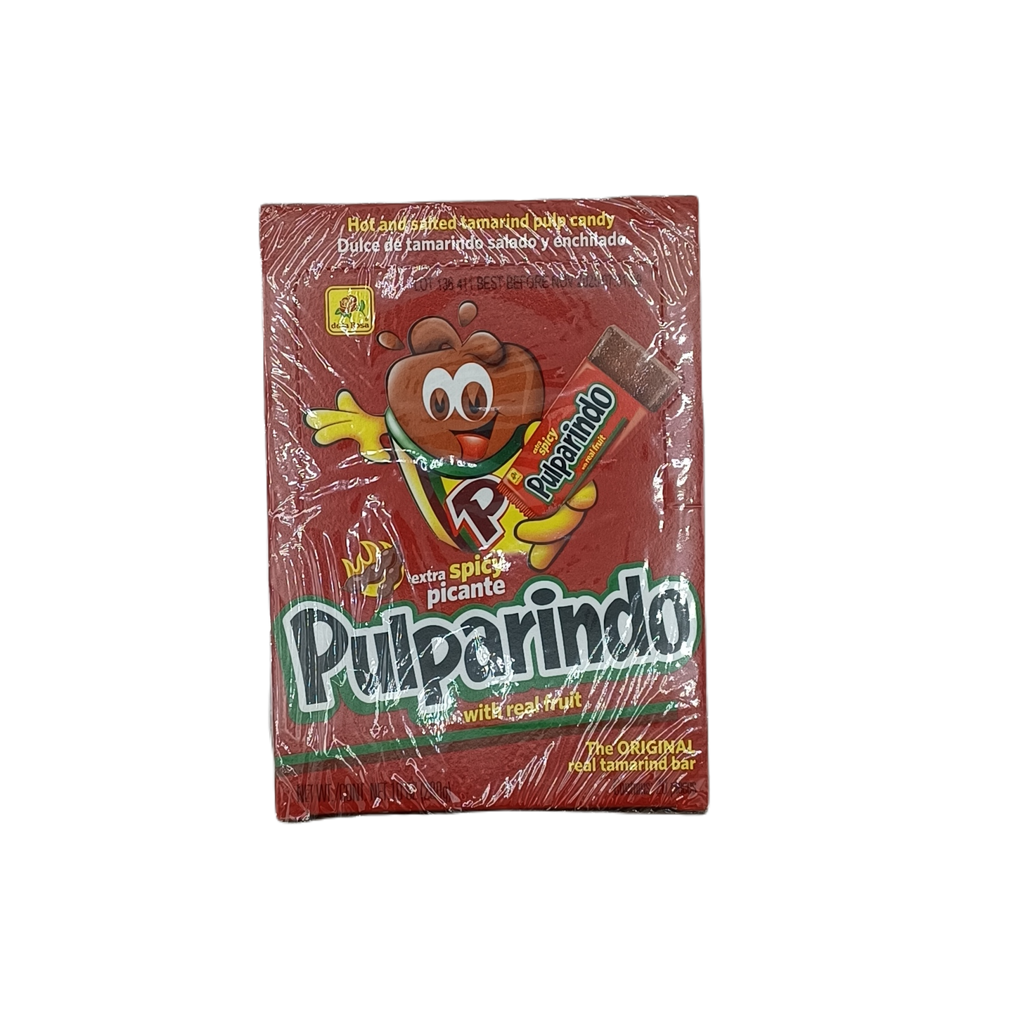 Pulparindo Extra Spicy Picante 20ct