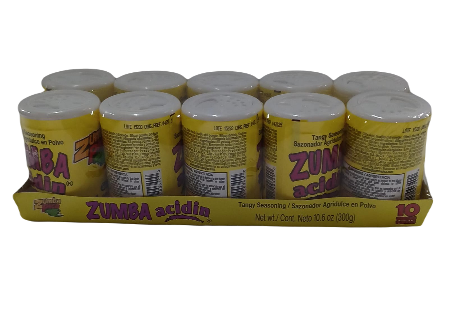 Zumba Acidin Tangy 10ct