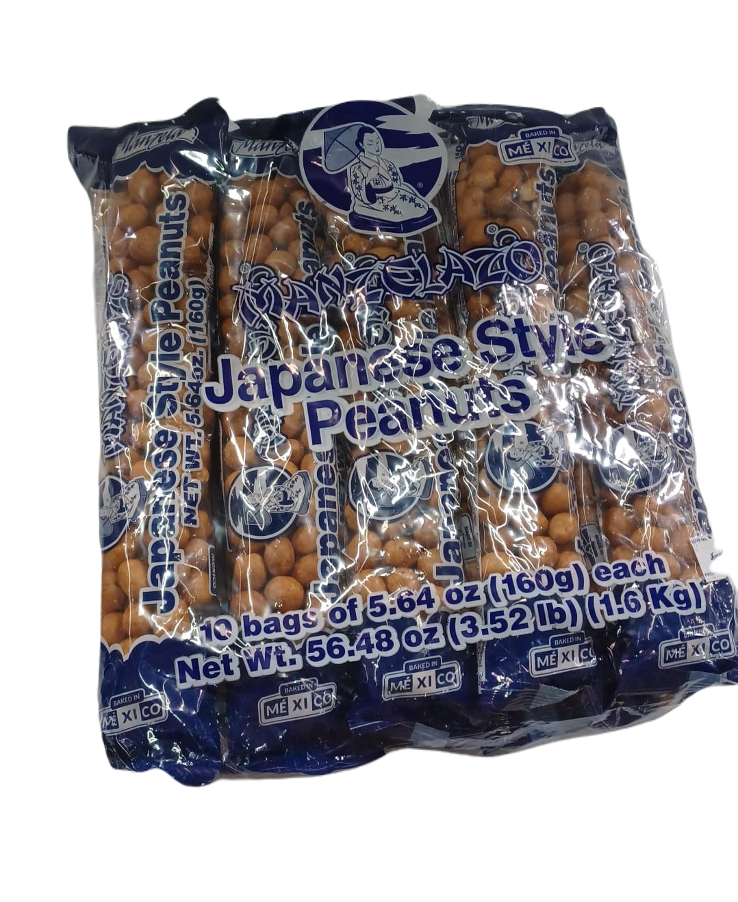 Manzela Jap Style Peanuts 10ct/63.15oz