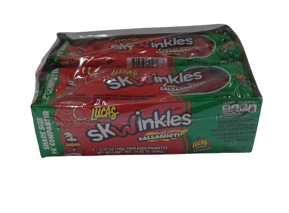 Lucas Skwinkles SS Watermelon 6ct