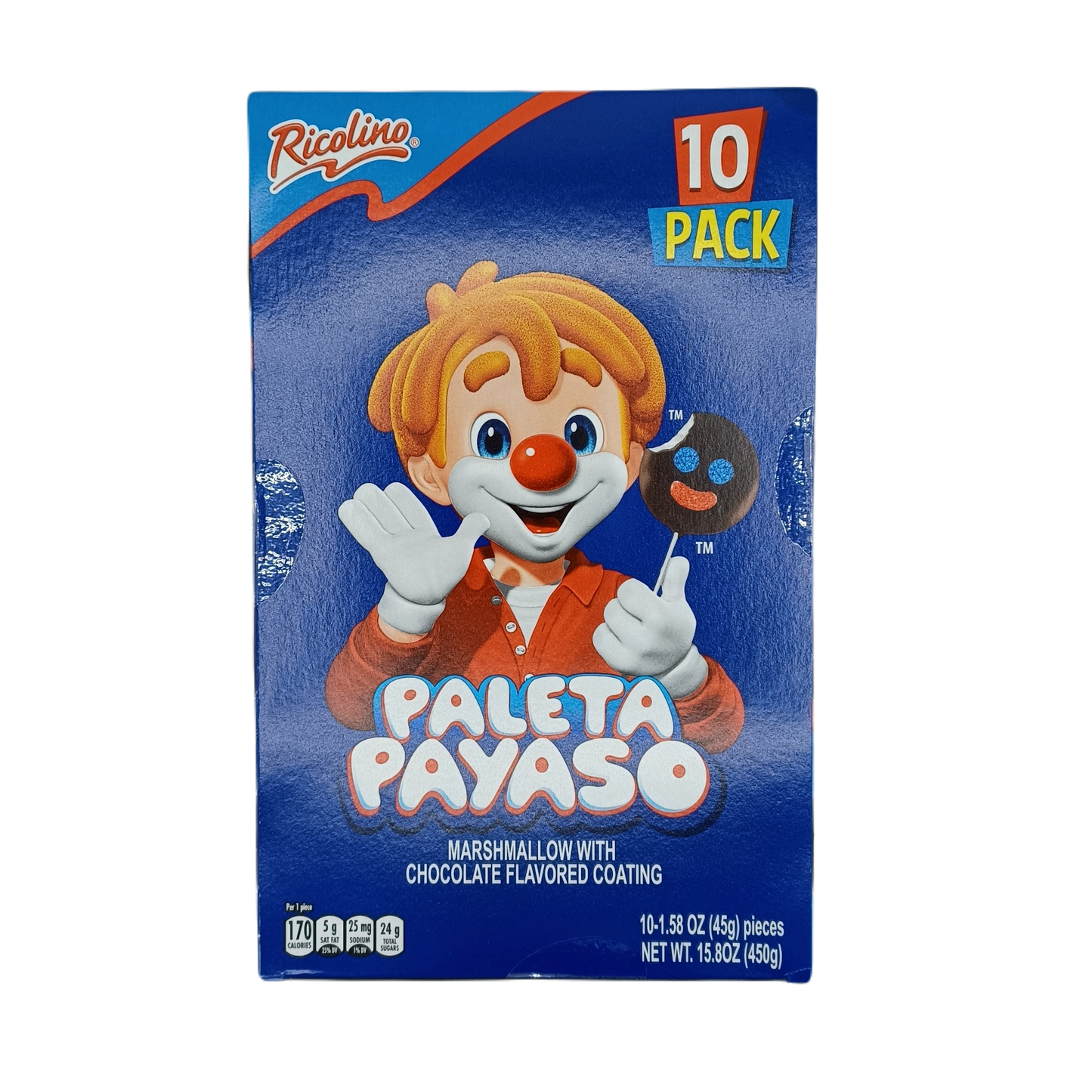 Paleta Payaso 10ct