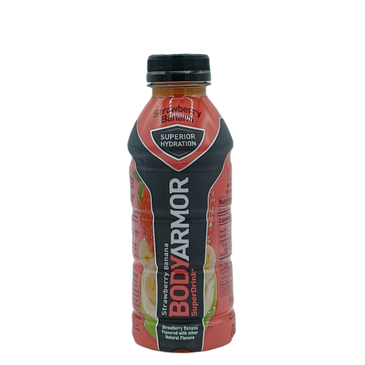 Body armor straw banana 16oz/12ct