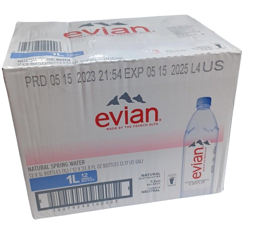 Evian 1L/12ct