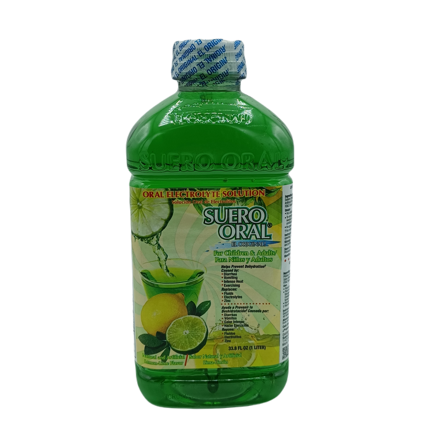 Suero Oral lime lemon 1L/8ct