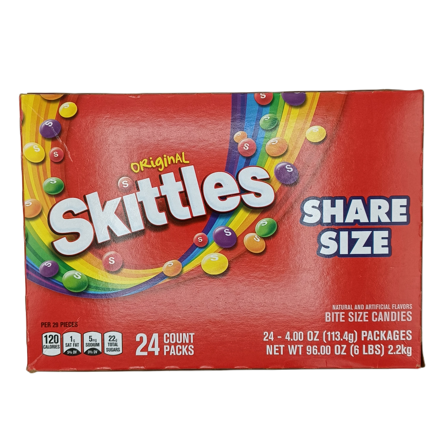 Skittles Original Share Size 4oz/24ct