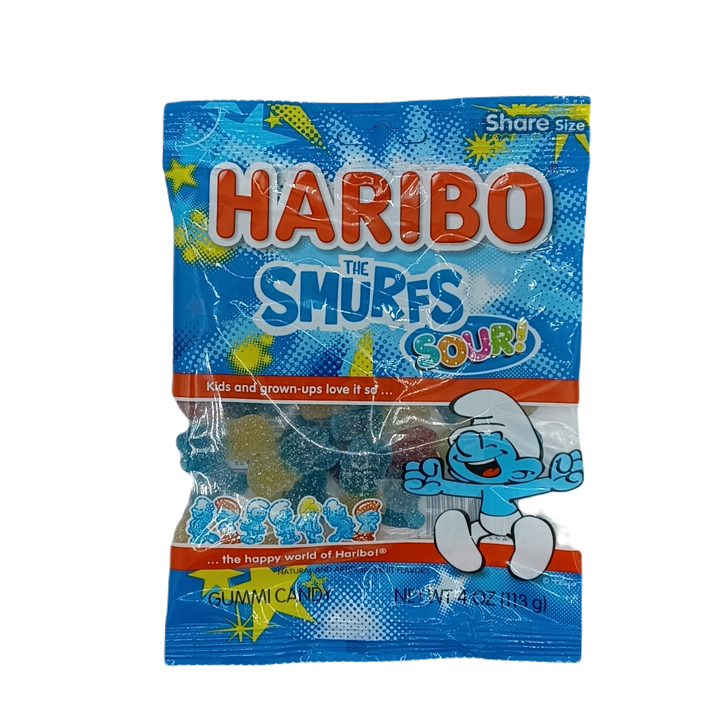 Haribo the smurfs sour SS