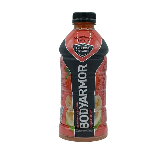 Body armor straw banana 28oz/12ct