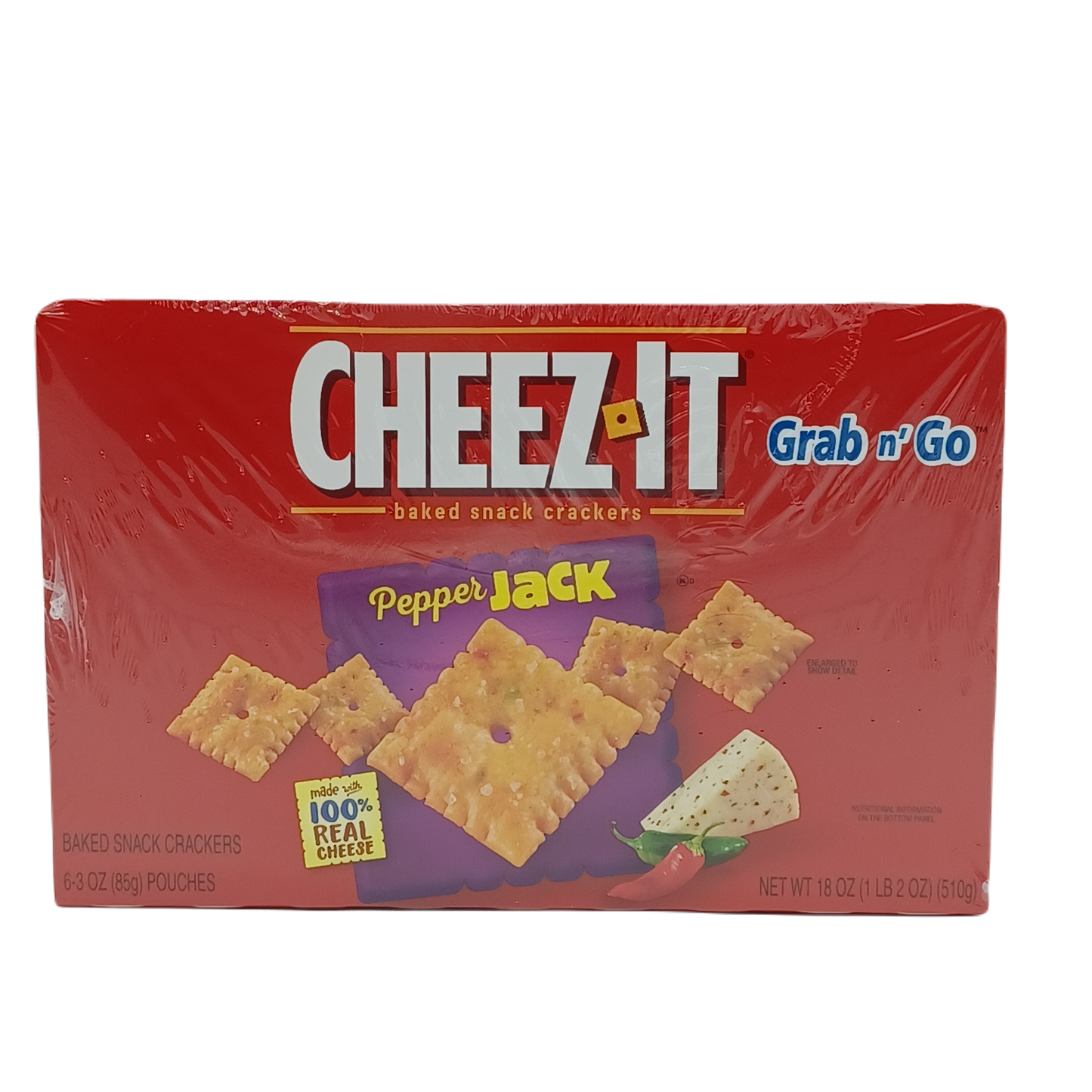 Cheezit Pepper Jack 6ct/18oz