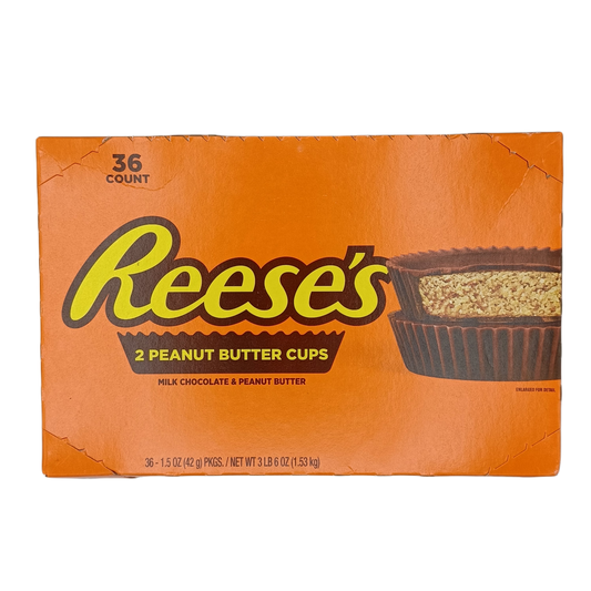 Reese's 2 peanut butter cups 36ct