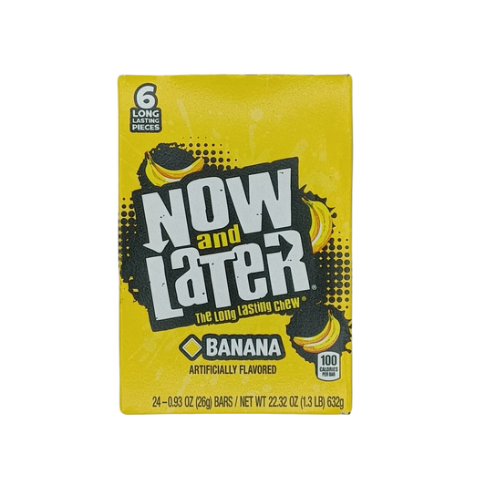 Now and Later Banana 24ct